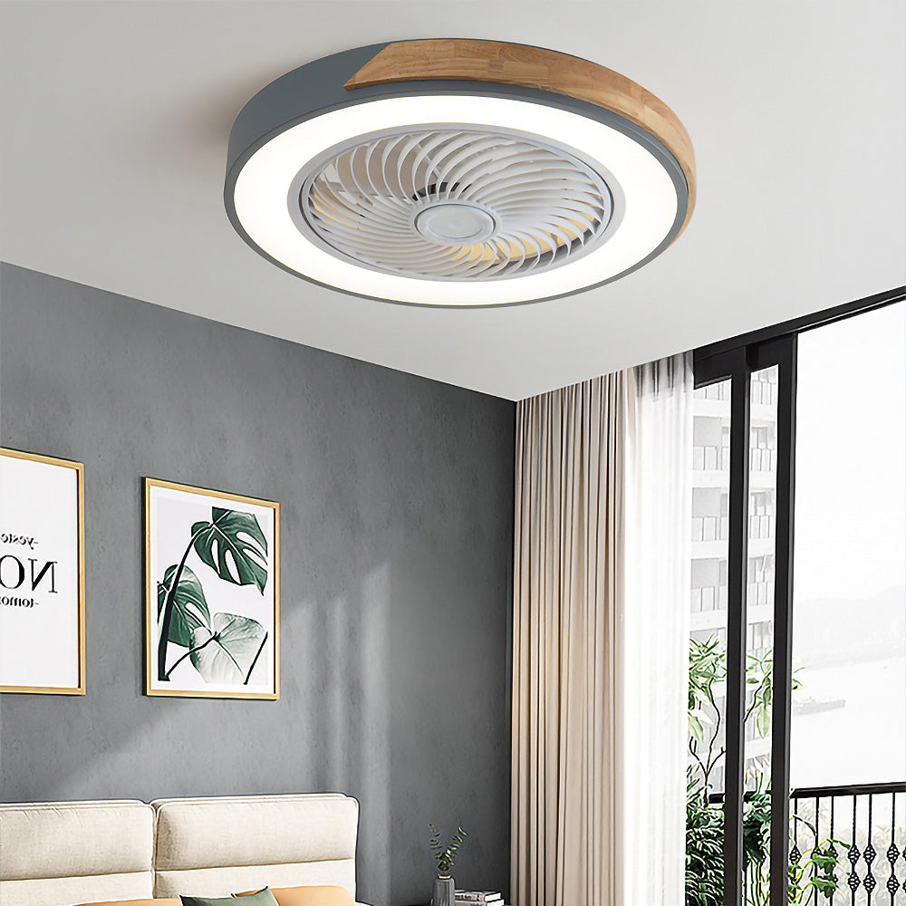 Aeron – Rotierende Deckenventilator-Leuchte