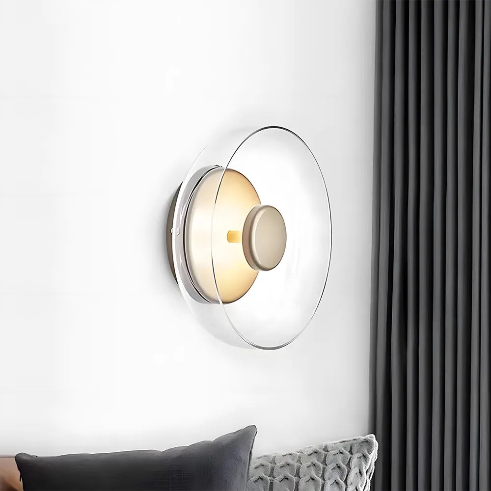 Fred – Industrielle Glas Wandlampe