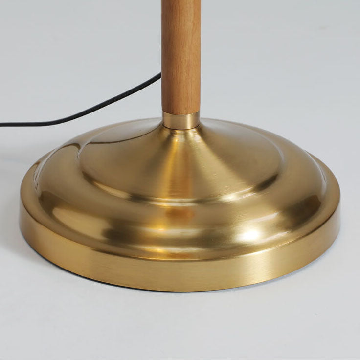 Leandro – Massivholz Stehlampe