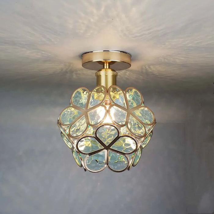 Bloemen – Moderne Glas-Deckenleuchte