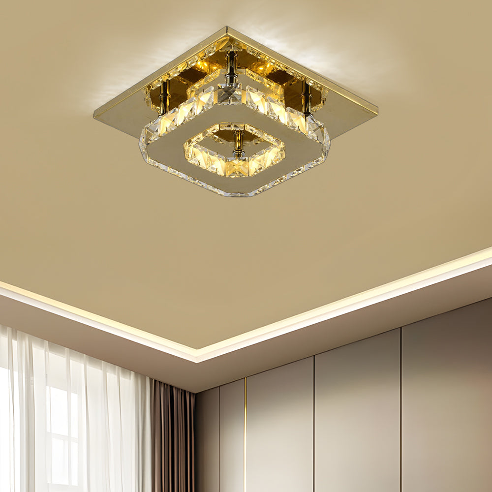 Astra – LED-Kristall-Deckenleuchte