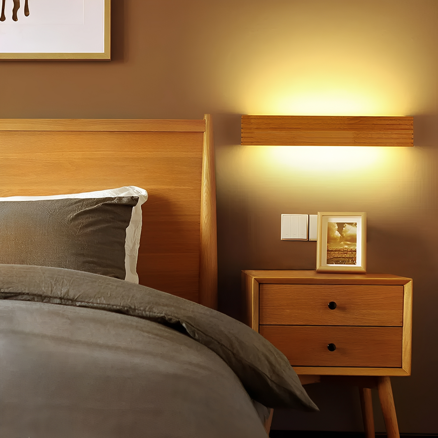 Eira – Einfache Nordic Badezimmer Wandlampe