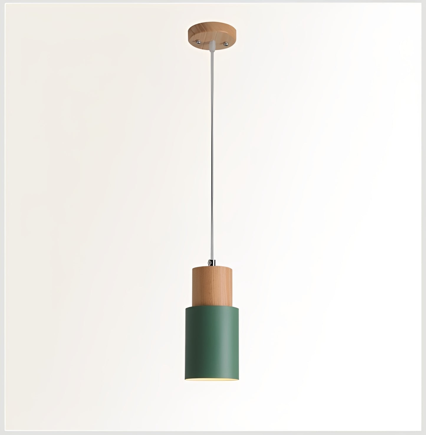 Loewe – Schlichte Holz-Pendelleuchte