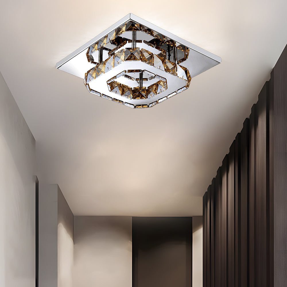 Astra – LED-Kristall-Deckenleuchte