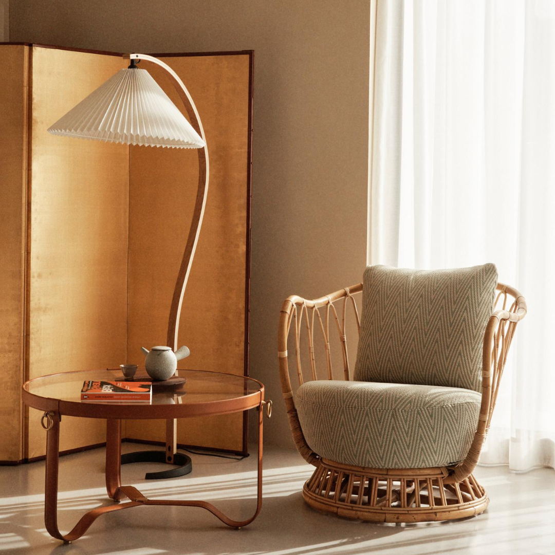 Selina – Nordische Stehlampe im Retro-Stil
