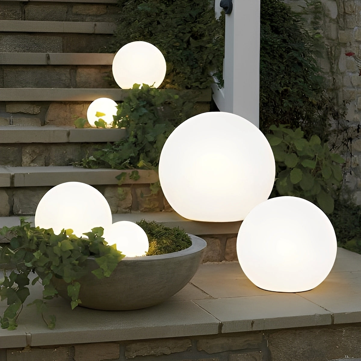 Aris – Wasserdichte Outdoor-Kugellampe