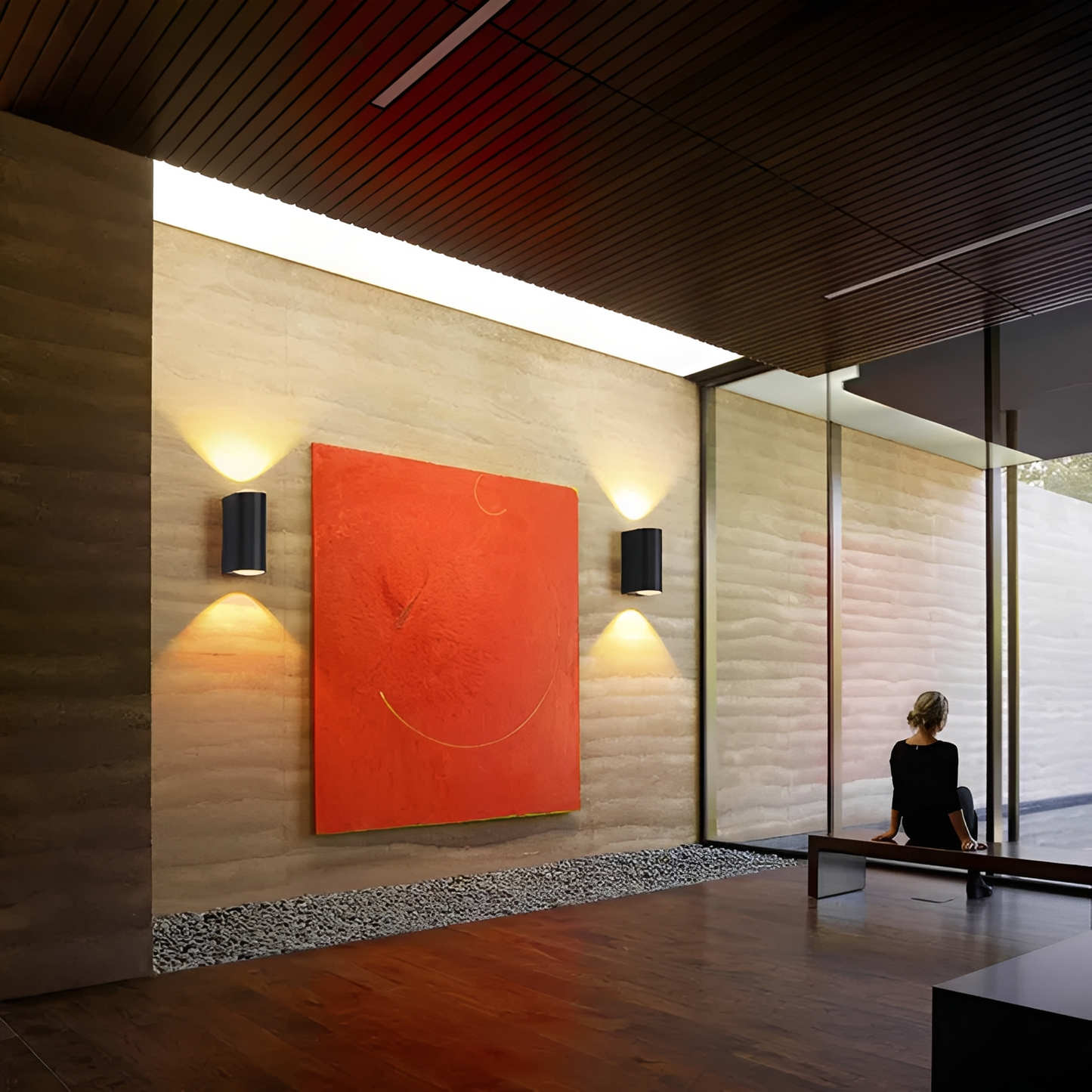 Aurex – Wasserdichte LED-Wandlampe