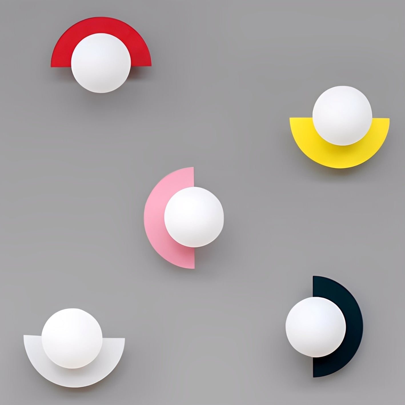 Lia – Bunte Wandlampe für Akzentwände