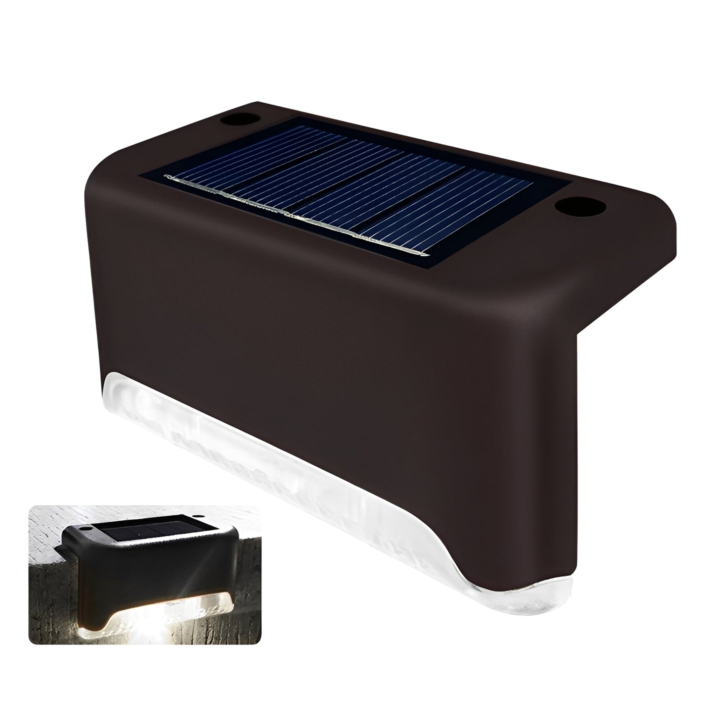 Solis – Solarbetriebene LED-Stufenleuchte