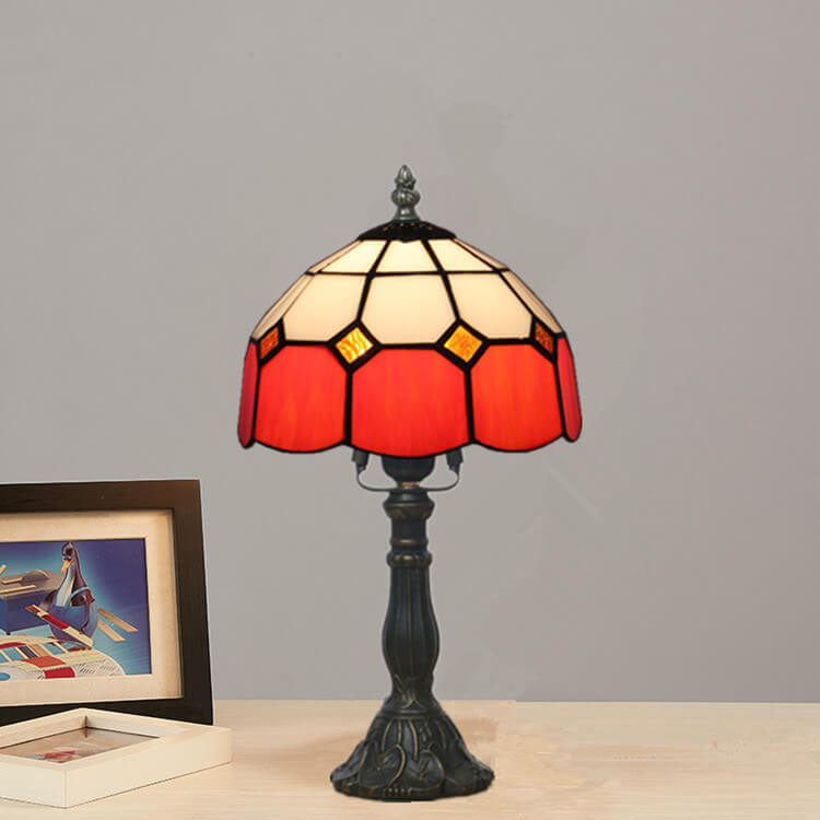 Seraphina – Vintage Tiffany Glastischlampe