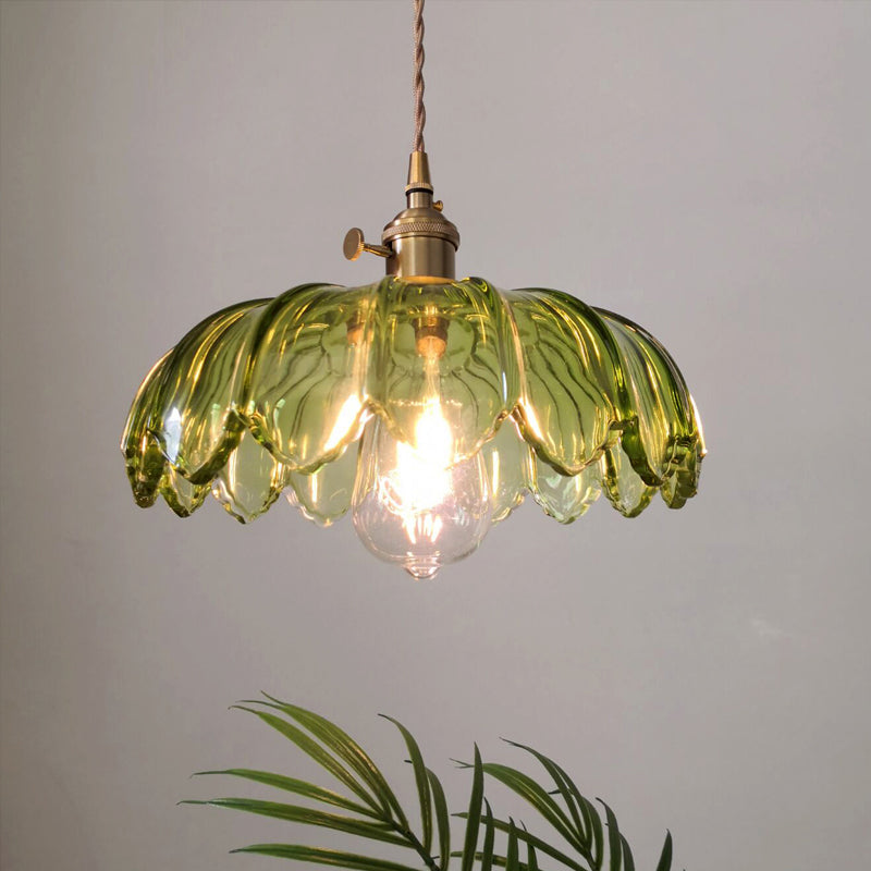 Ivy – Retro-Pendelleuchte mit Glas