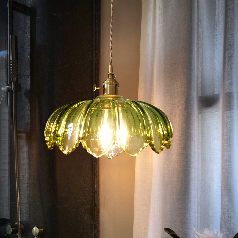 Ivy – Retro-Pendelleuchte mit Glas