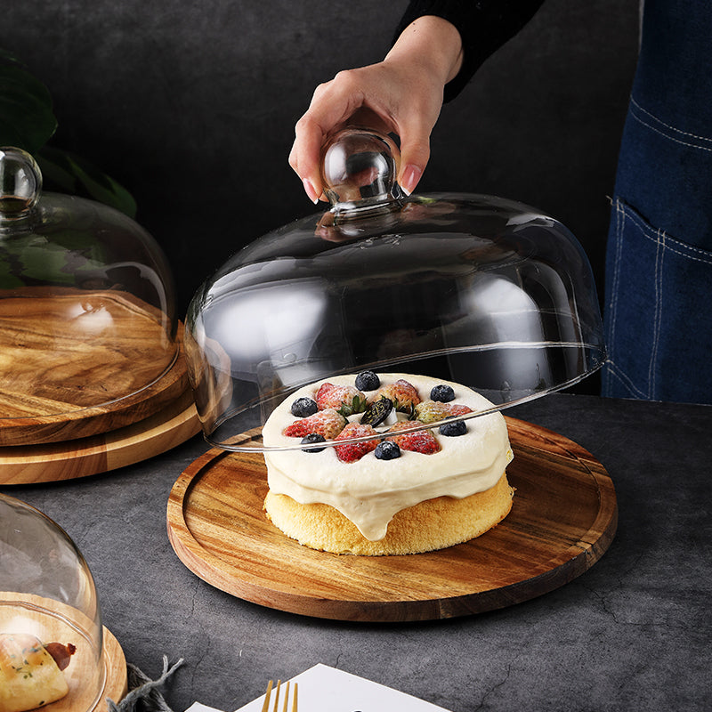 Elvra – Nordische Kuchenplatte aus Holz