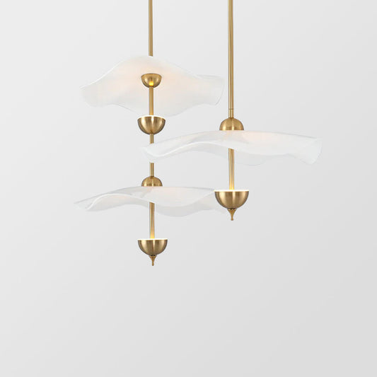 Aurelia – Art Deco Lotus Kronleuchter
