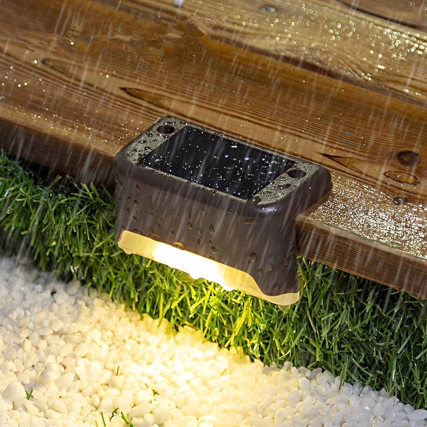 Solis – Solarbetriebene LED-Stufenleuchte