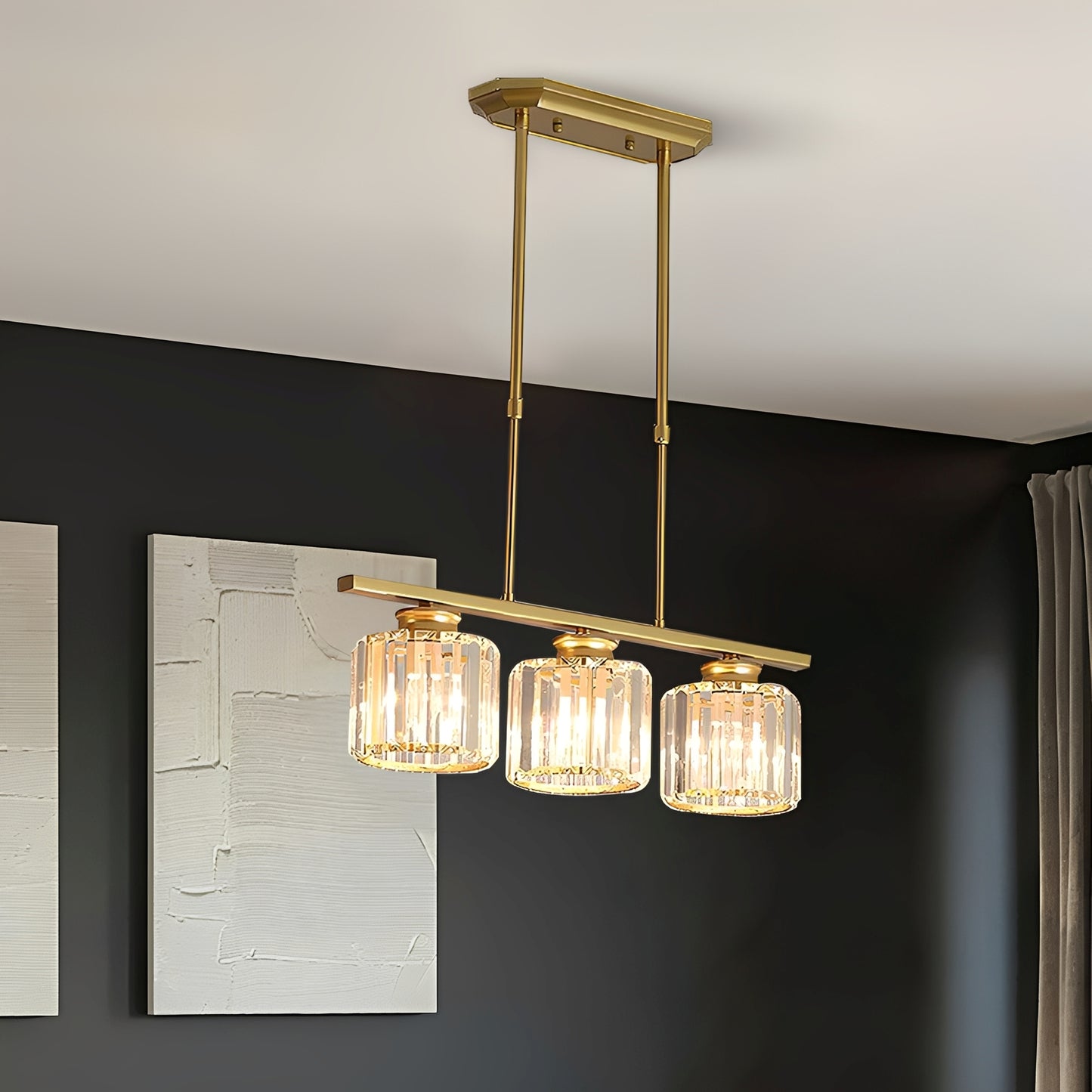 Airin – Designer-Kristall-Pendelleuchte