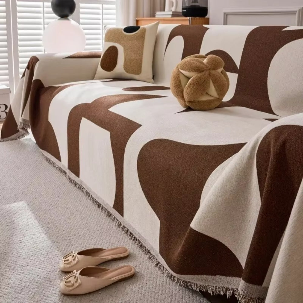 Nerie – Luxuriöser Chenille Sofaschoner