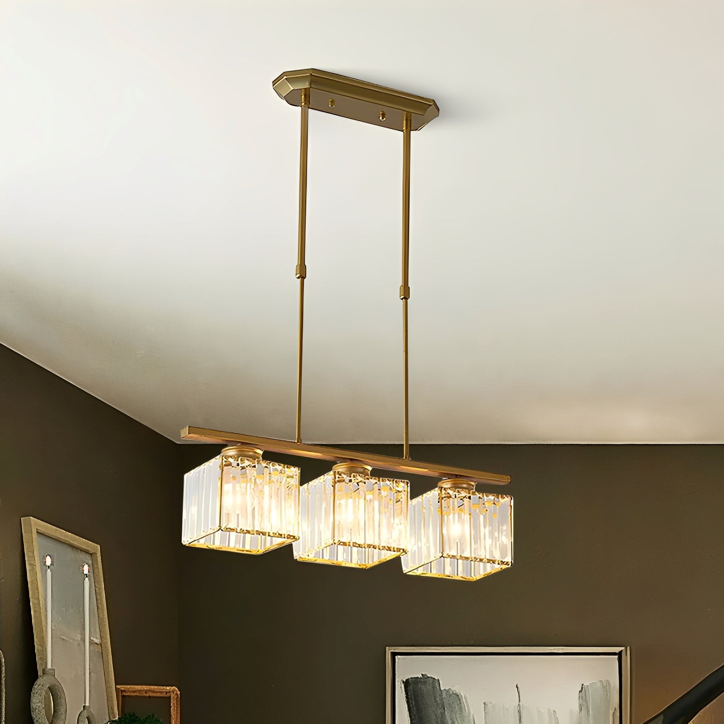 Airin – Designer-Kristall-Pendelleuchte