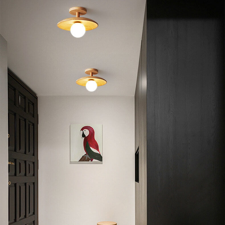 Elian – Moderne Deckenleuchte im Holz-Design