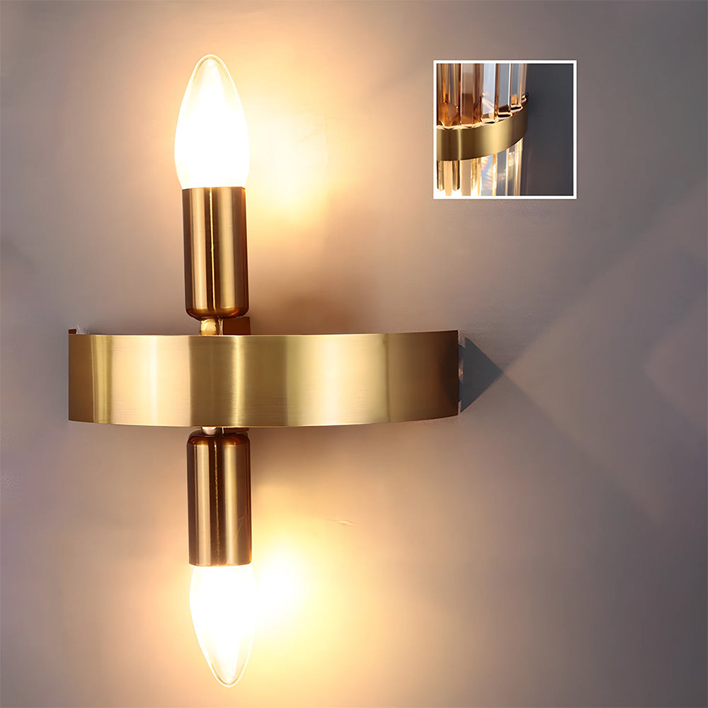 Rafael – Zeitgenössische Edelstahl-Wandlampe