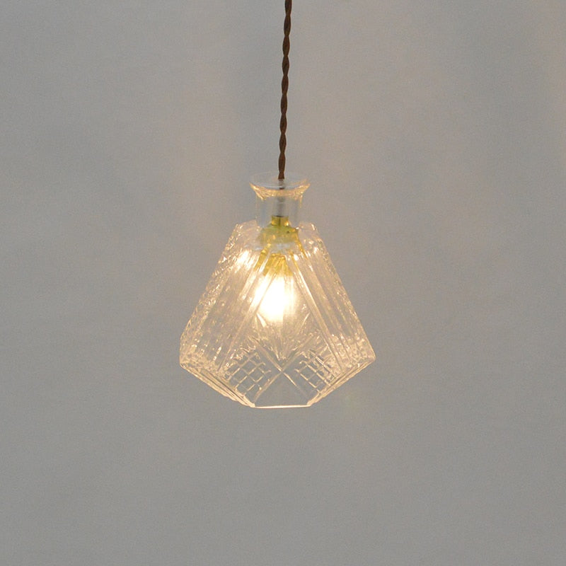 Elva – Modern Glasflaschen LED Lampe