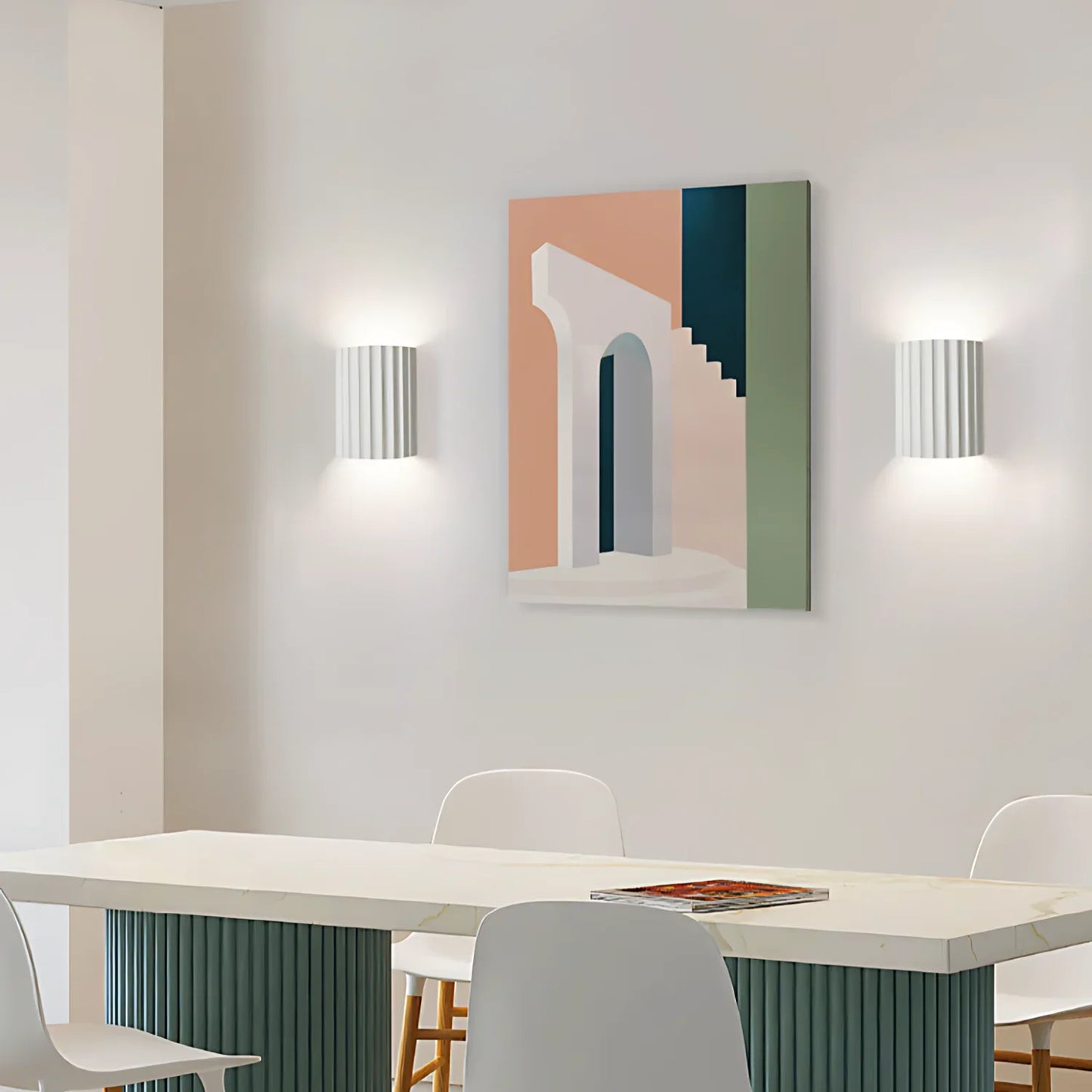 Theo – Nordic Design Resin Wandleuchte