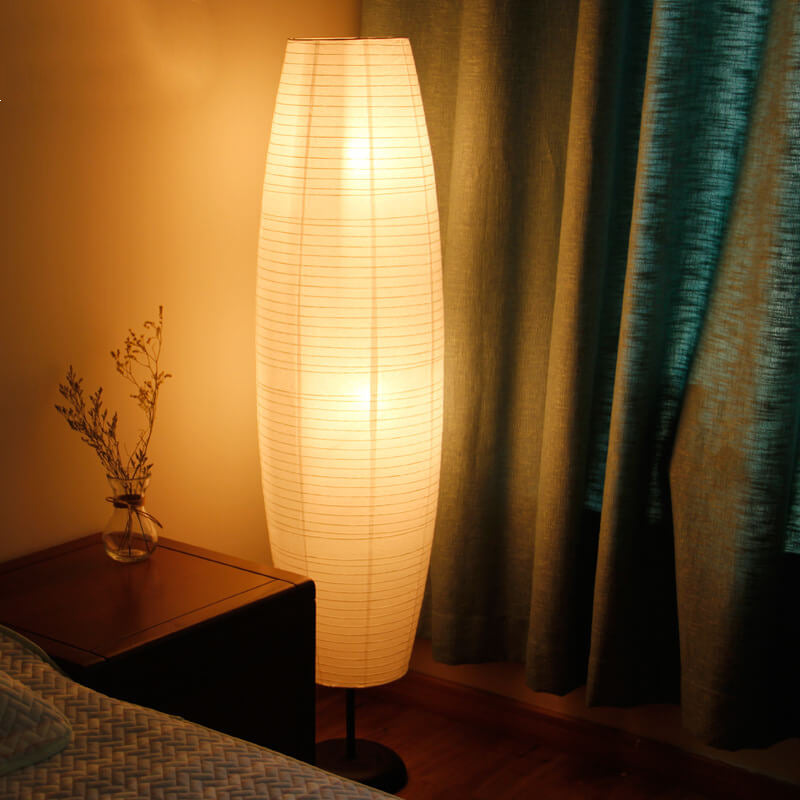 Elina – Nordische Reispapier-Stehlampe