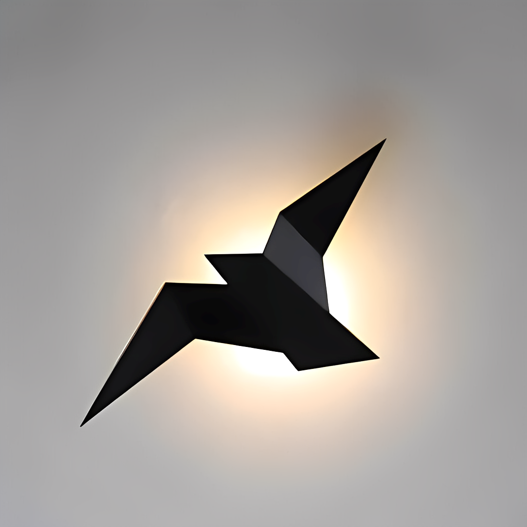 Aves – Dekorative Vogel-LED-Wandleuchte