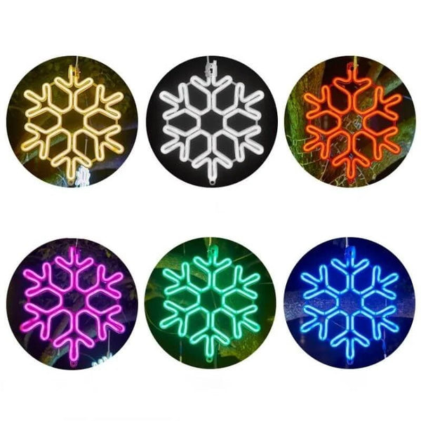Yukina – Weihnachts-LED-Schneeflockenlicht
