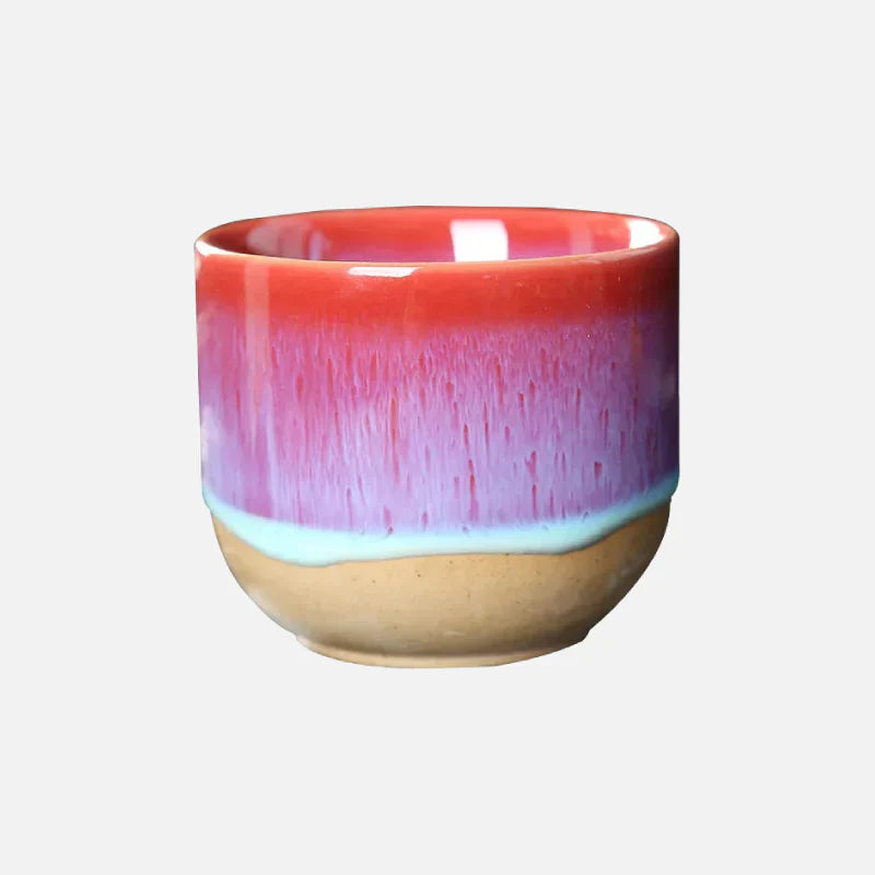Hikari – Japanische Keramiktasse mit halbglasierter Oberfläche