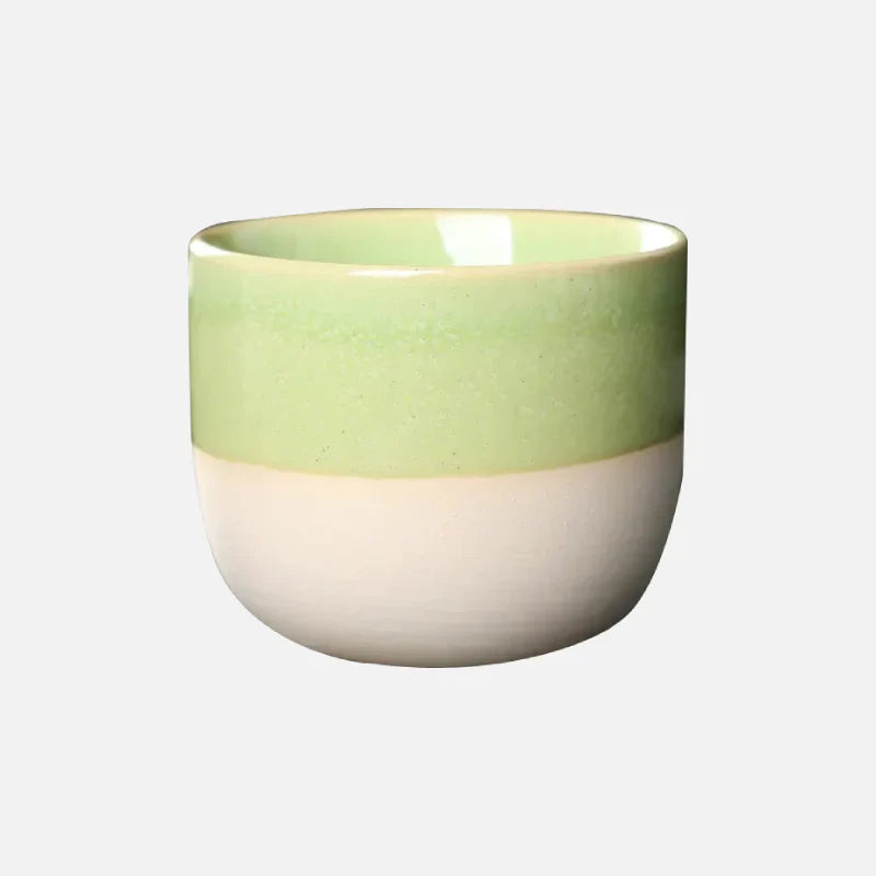Hikari – Japanische Keramiktasse mit halbglasierter Oberfläche
