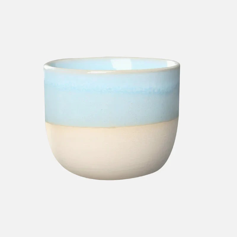Hikari – Japanische Keramiktasse mit halbglasierter Oberfläche