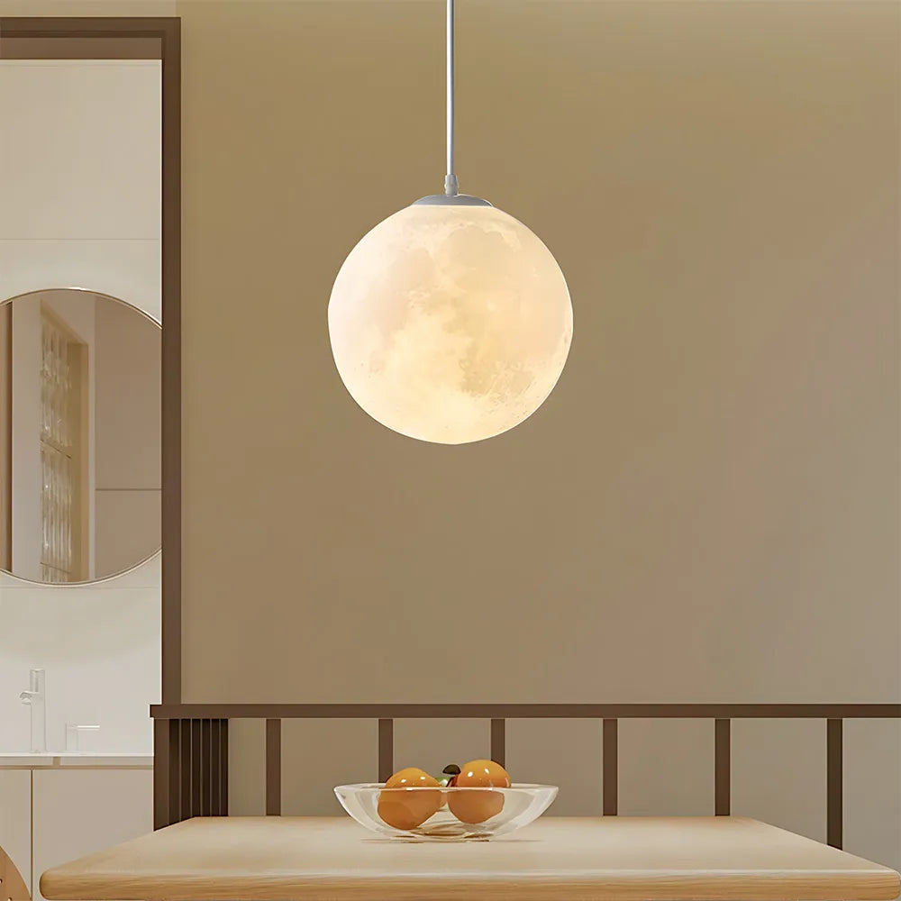 Orien – Planet Mond LED Pendelleuchte