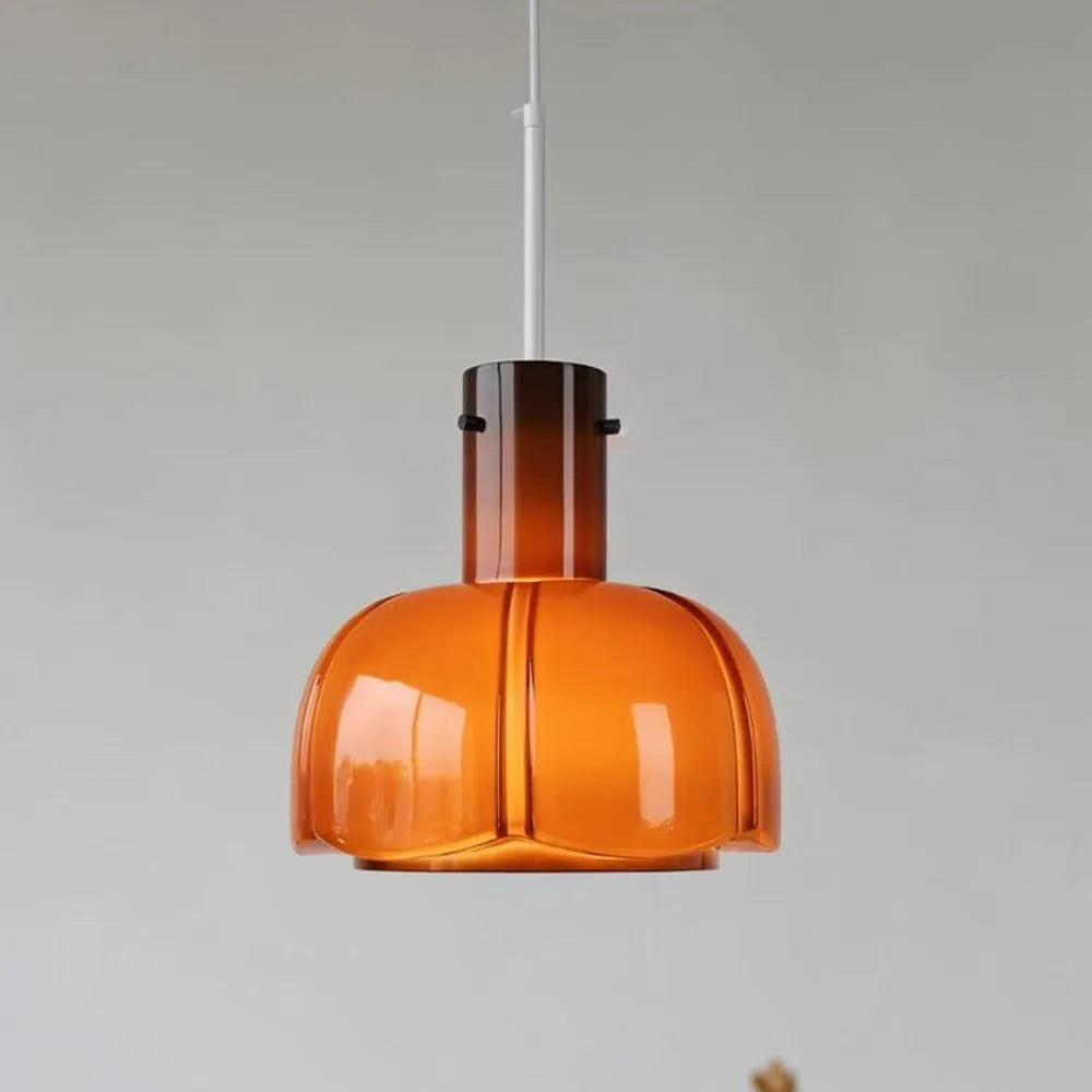 Lanie – Moderne Glas-Blumen-Pendelleuchte