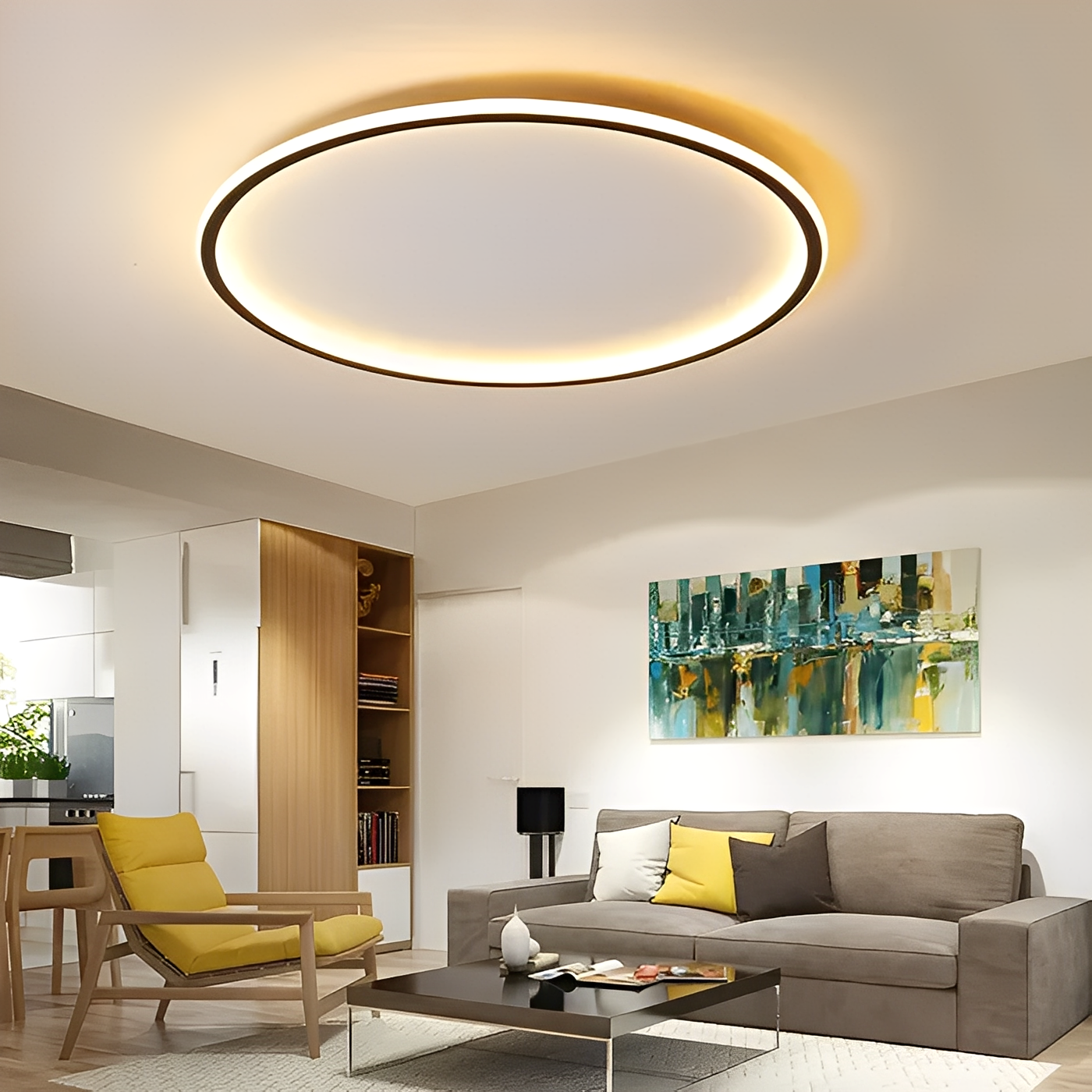 Yeri – Schlichte und elegante LED-Deckenlampe