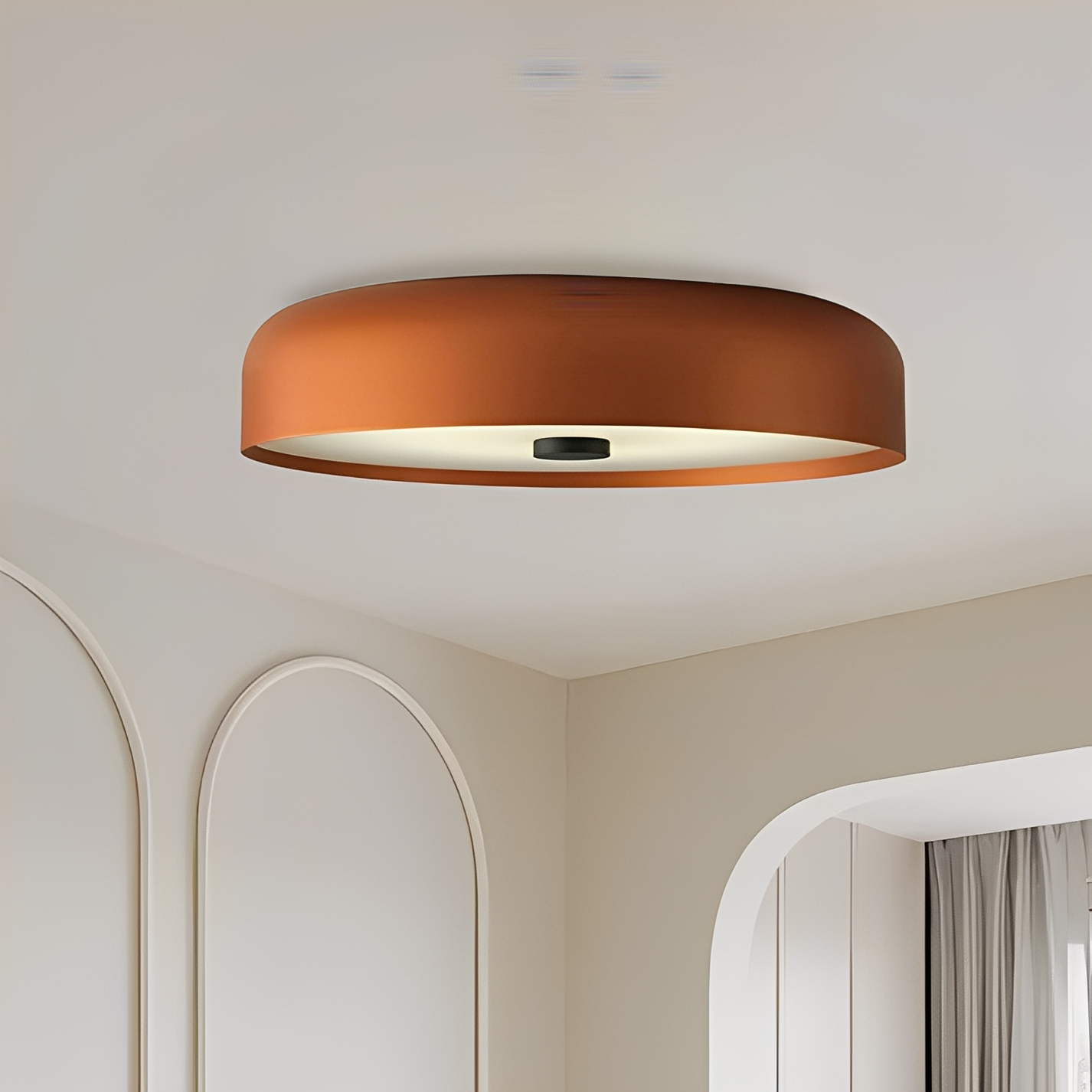 Tasha – Italienische Runde Minimalistische Deckenlampe