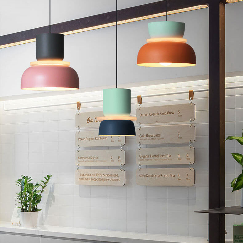 Elin – Minimalistische Pendelleuchte in Pastellfarben