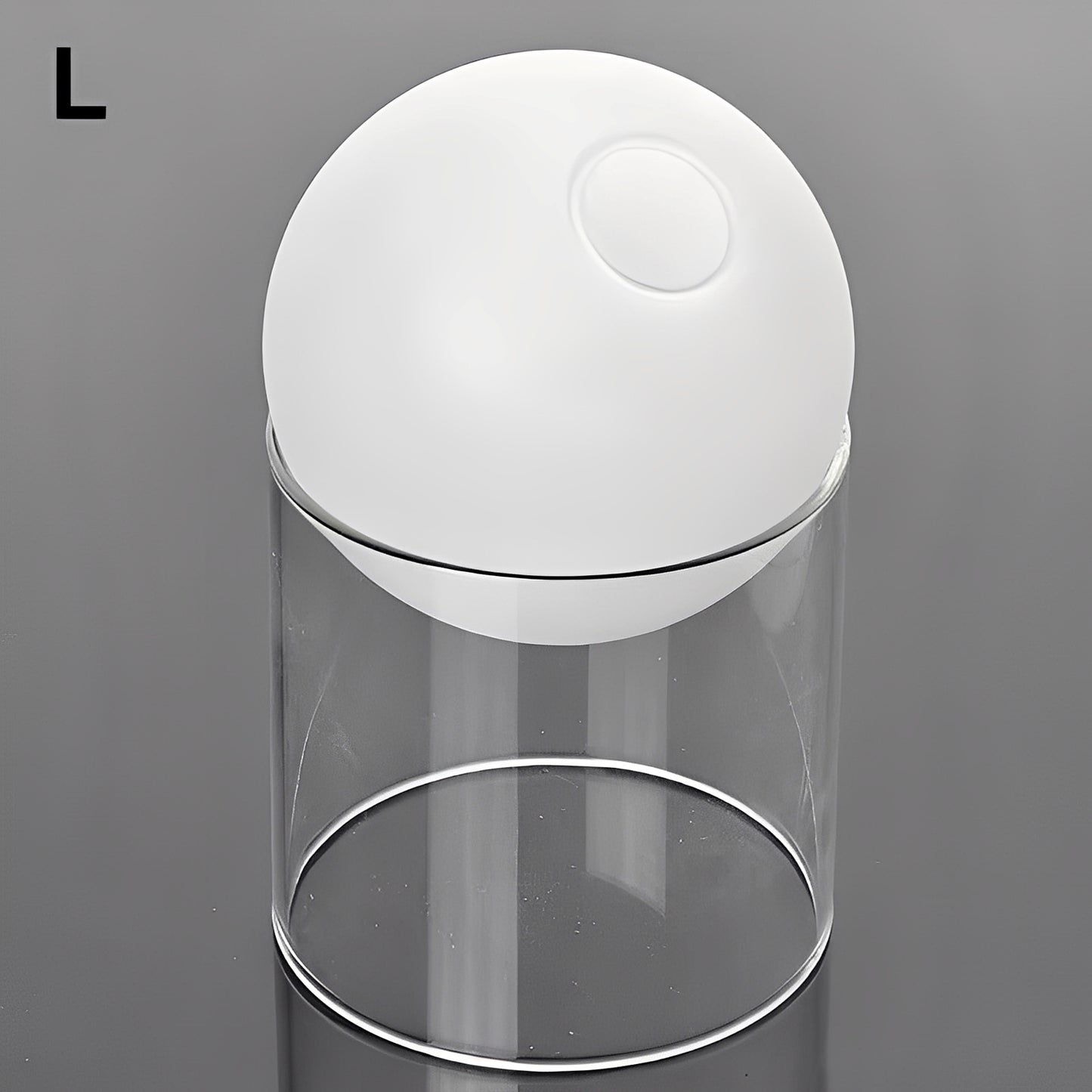 Amira – Bunte Glas Kugelvase Dekoration