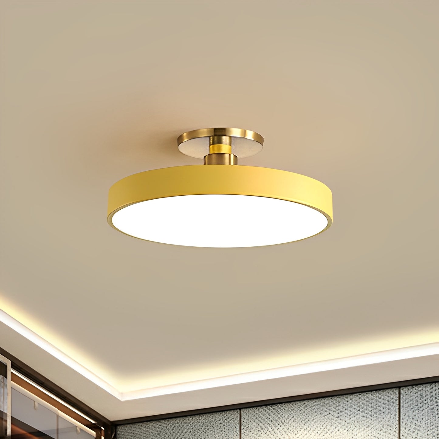 Skalora – Minimalistische LED-Deckenlampe