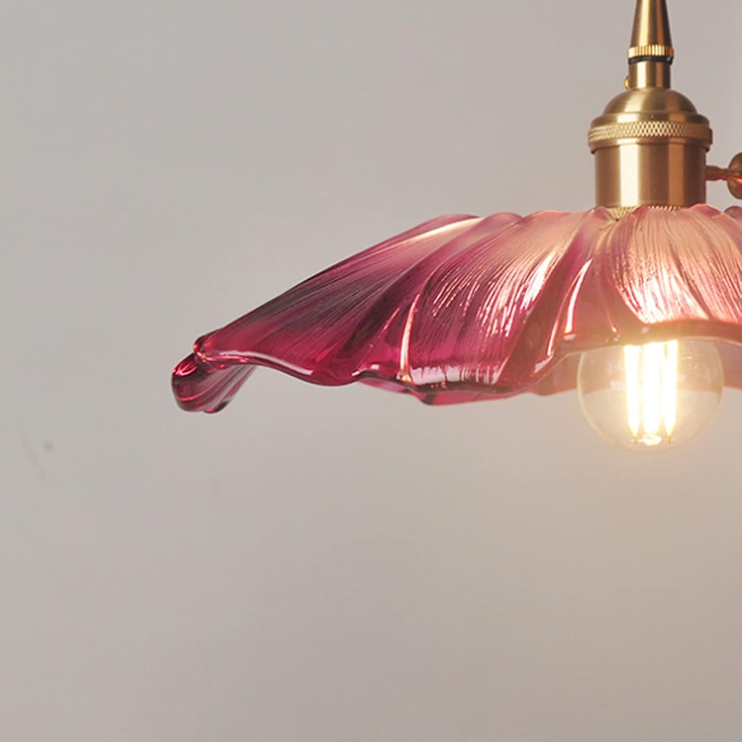 Karo – Vintage Retro Glas-Pendelleuchte