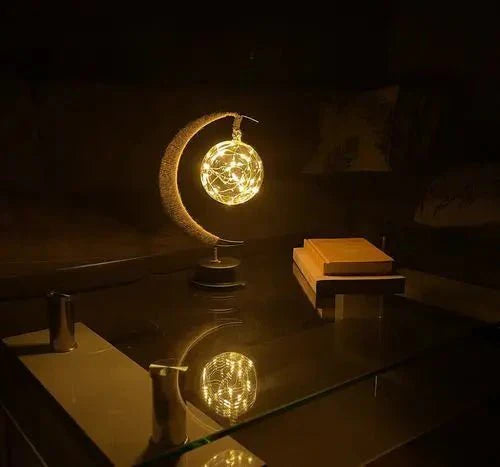 MoonAura – LED-Mondlicht mit sanftem Leuchtschein