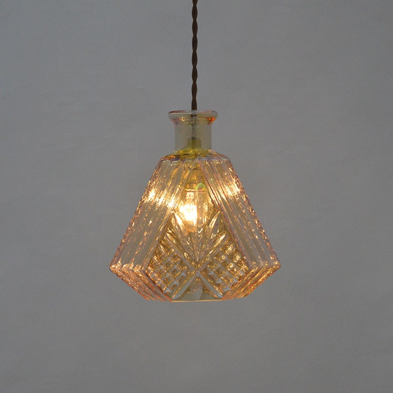 Elva – Modern Glasflaschen LED Lampe