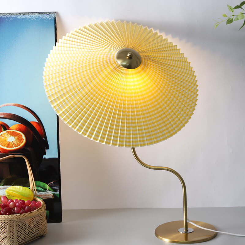 Clarette – Retro Falt-Tischlampe