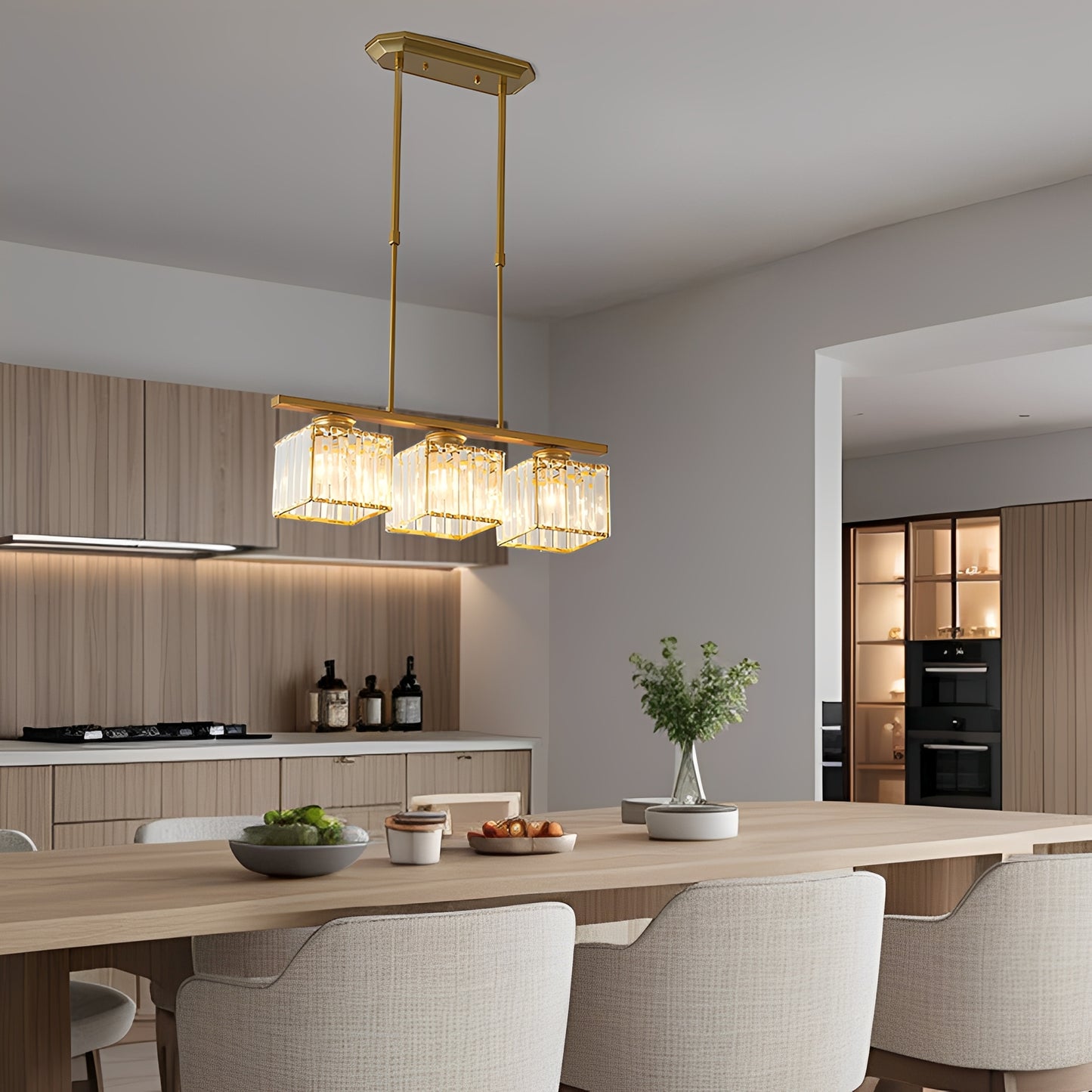 Airin – Designer-Kristall-Pendelleuchte