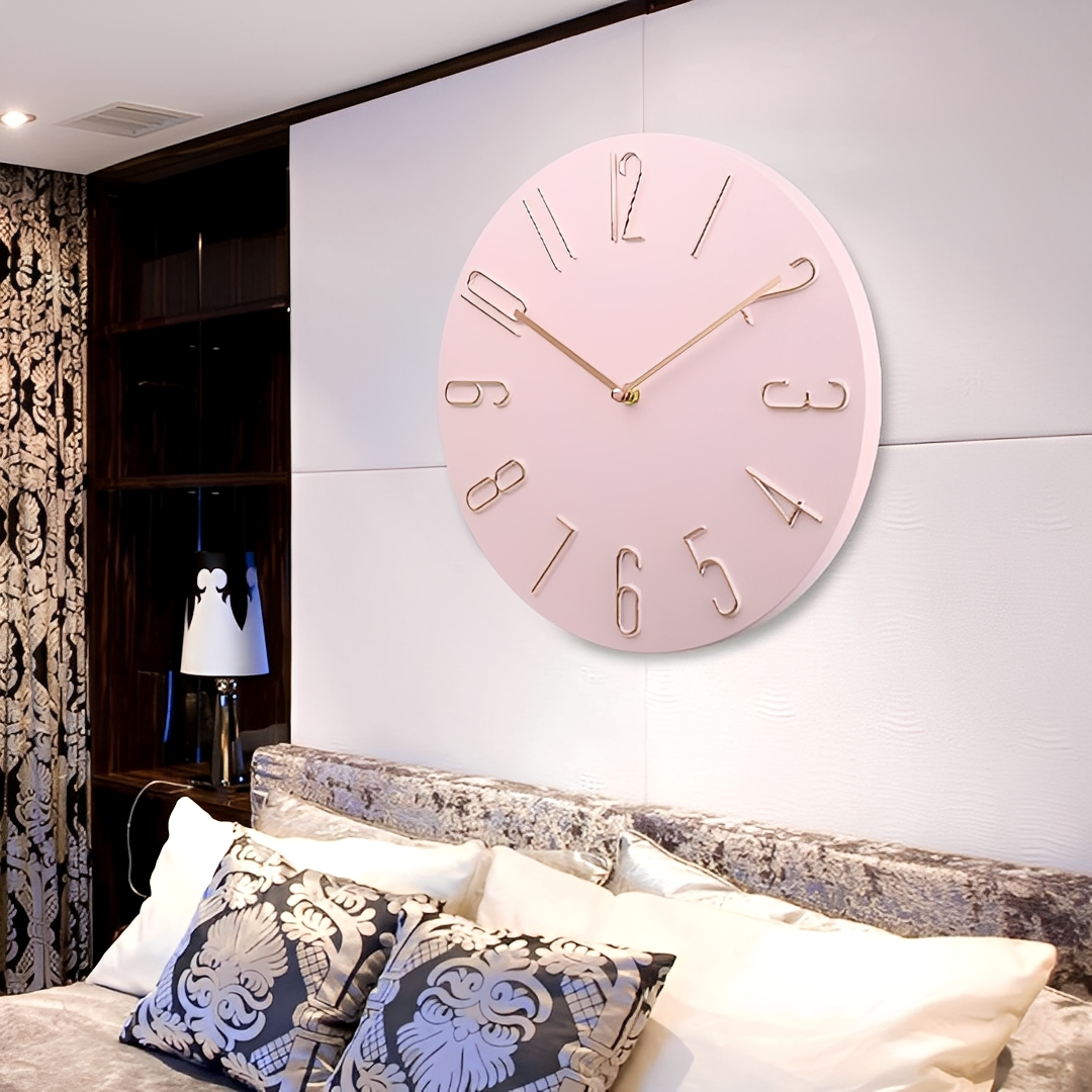 Norda – Moderne leise Quarzwanduhr