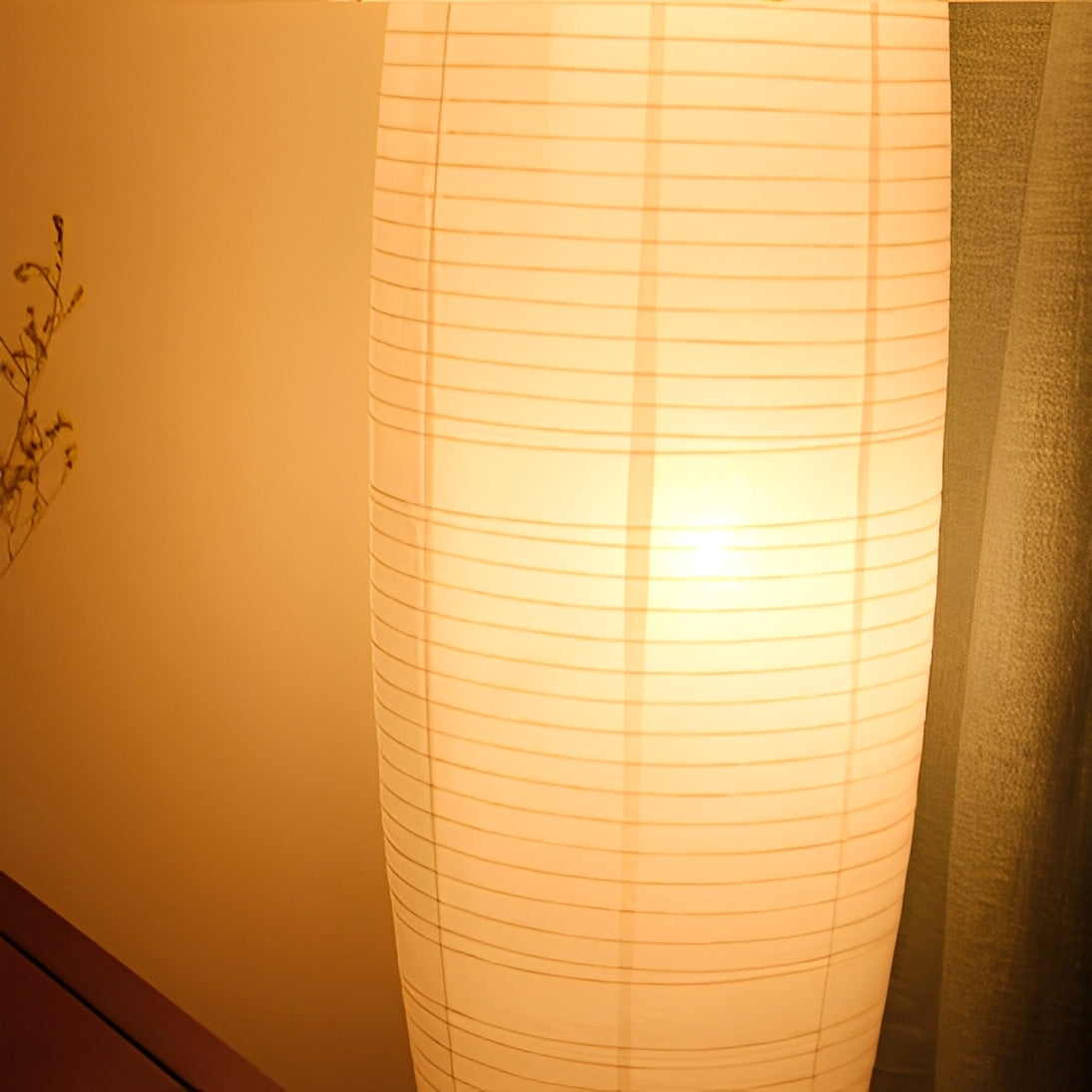 Elina – Nordische Reispapier-Stehlampe