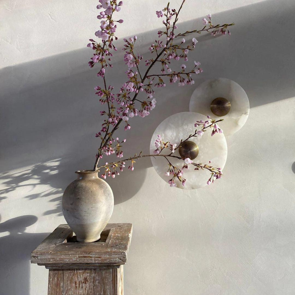 Aria – Moderne Marmor Wandleuchte