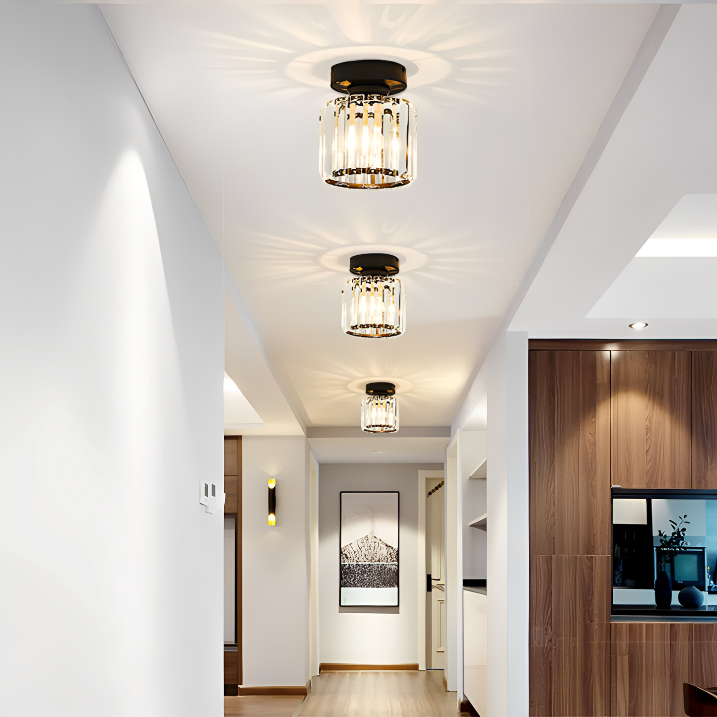 Alvin – Kristall LED Aisle-Licht