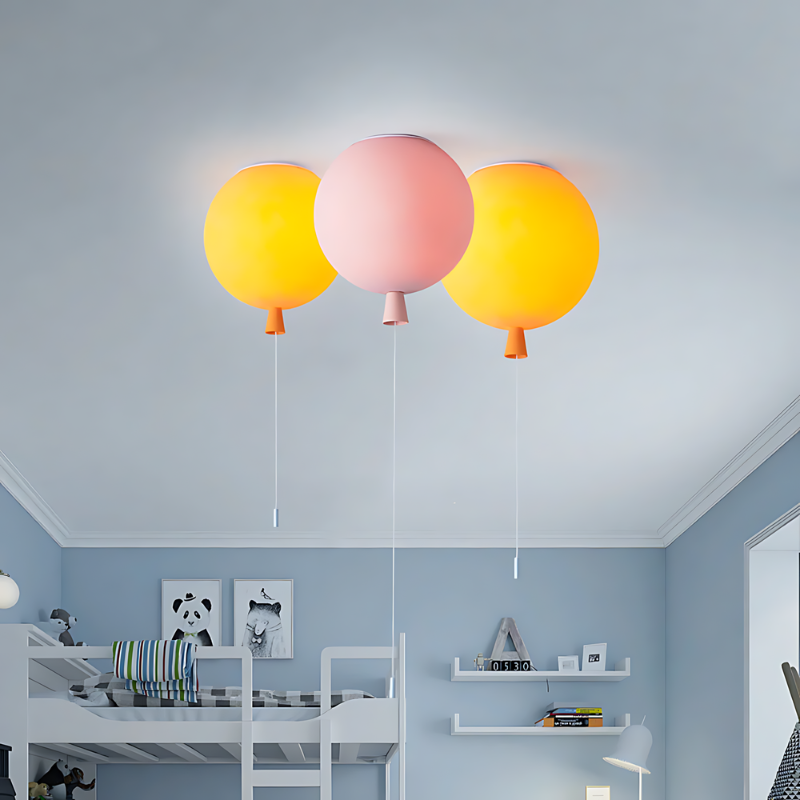 Balluna – Bunte LED-Deckenlampe im Luftballon-Design fürs Kinderzimmer