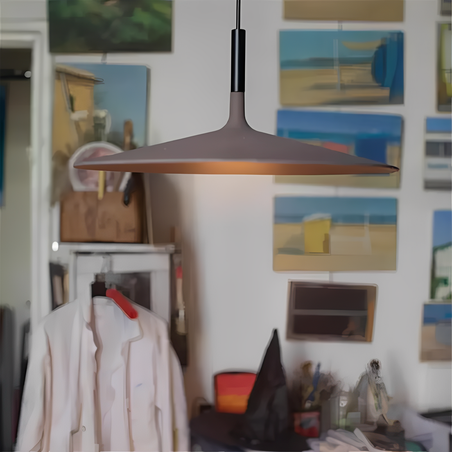 Astrid – UFO Lichtluxus Pendelleuchte